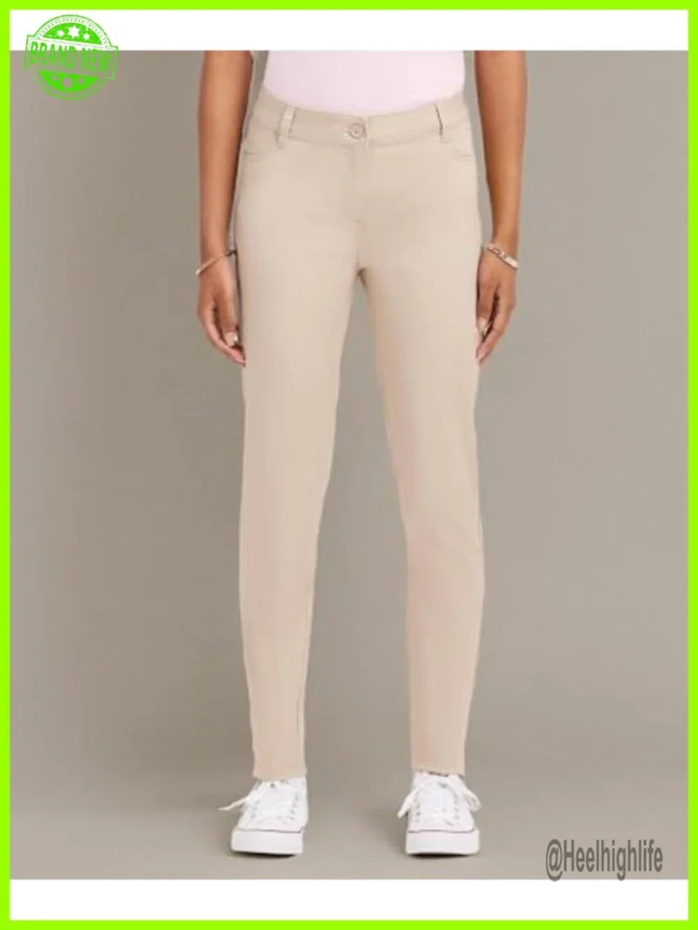 Stretch Jegging with Faux Pockets - Women's Uniform Pants